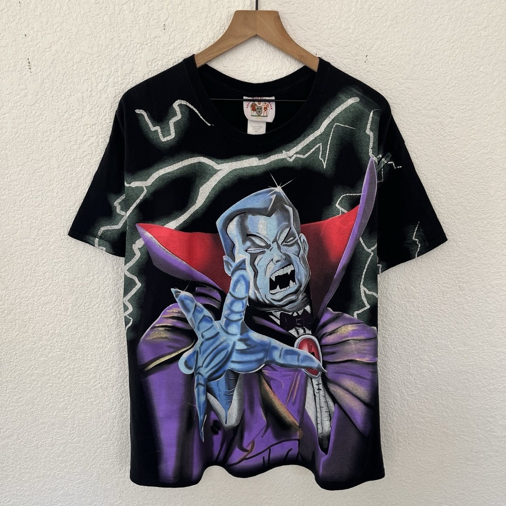 VTG Style Colossus Szechuan Market Colossus Dracula X MEN AOP Marvel Large Rare